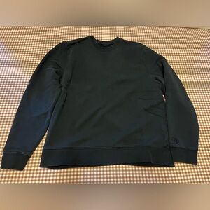 Outerknown Midnight Black Crewneck